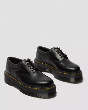 8053 Leather Platform Shoes