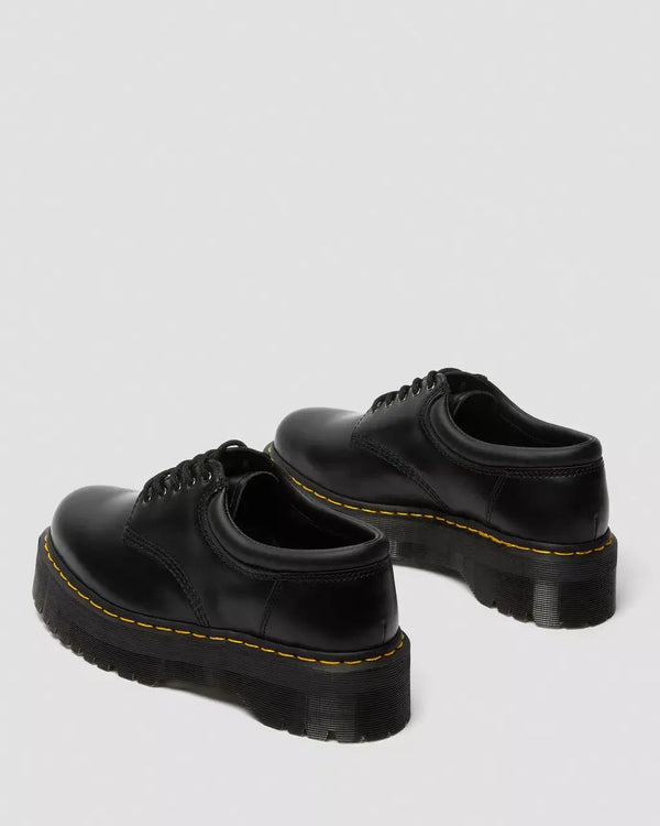8053 Leather Platform Shoes