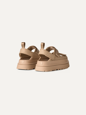 Women's GoldenGlow Embossed Sandal