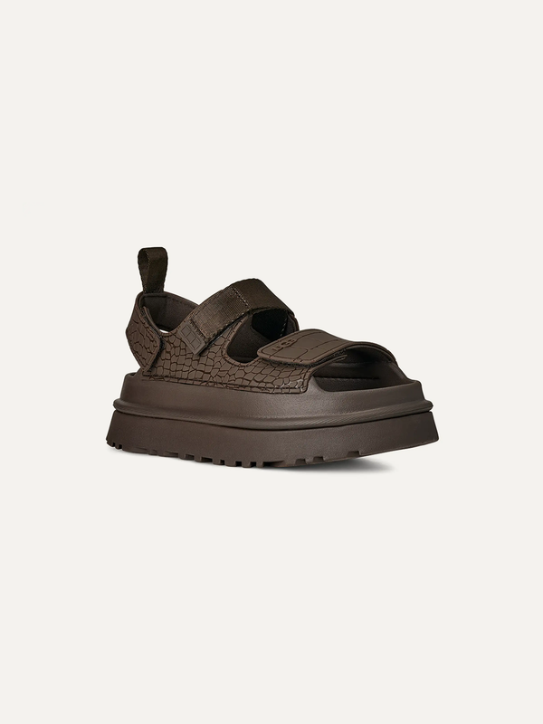 Women's GoldenGlow Embossed Sandal