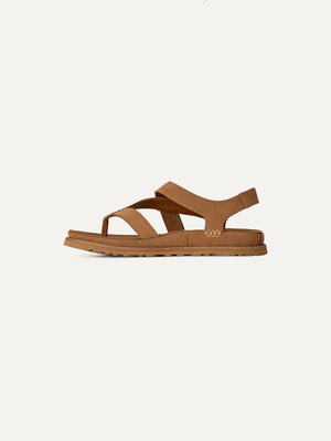 Women's GoldenGaze Toe Post Sandal